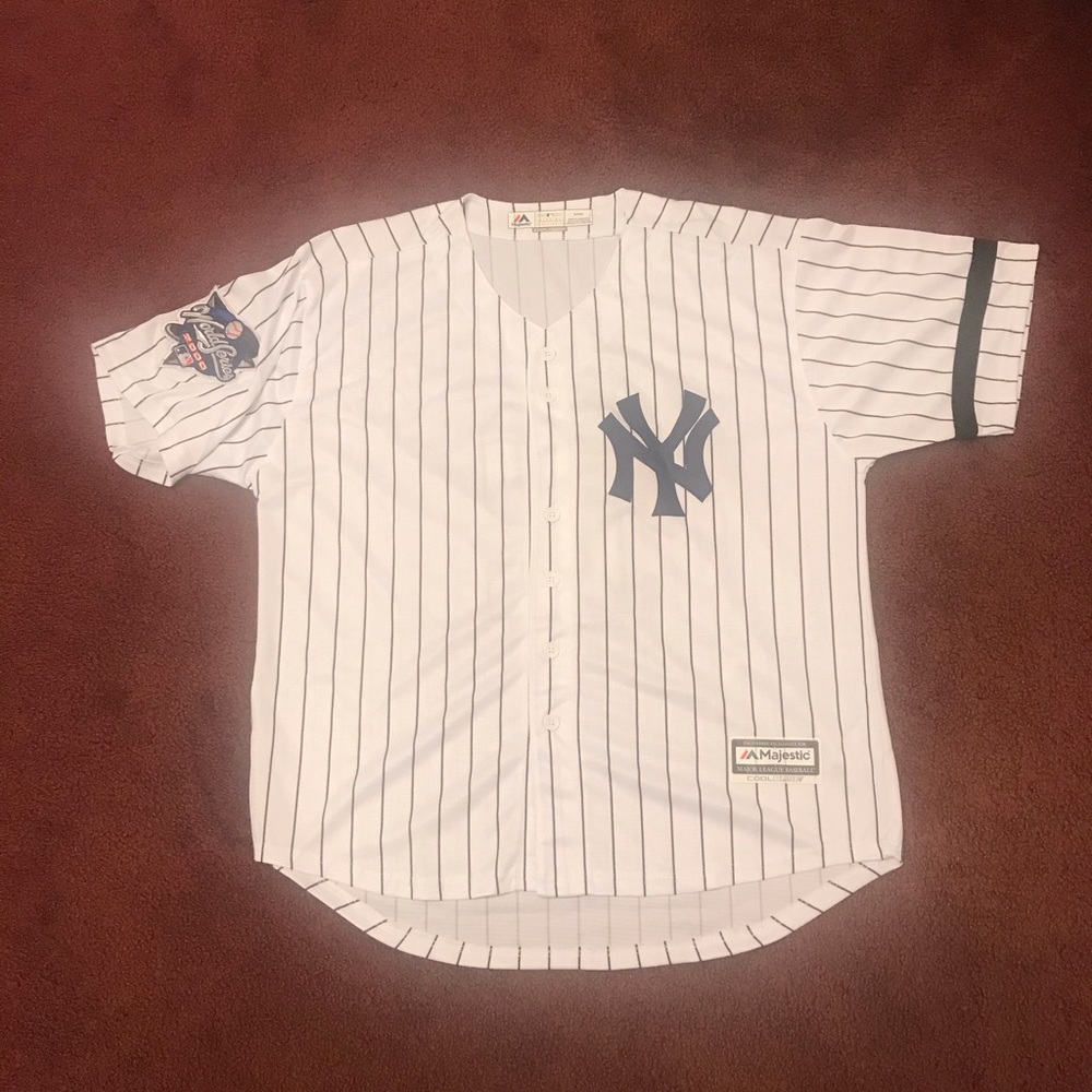 Derek Jeter (Home) 2000 World Series Jersey